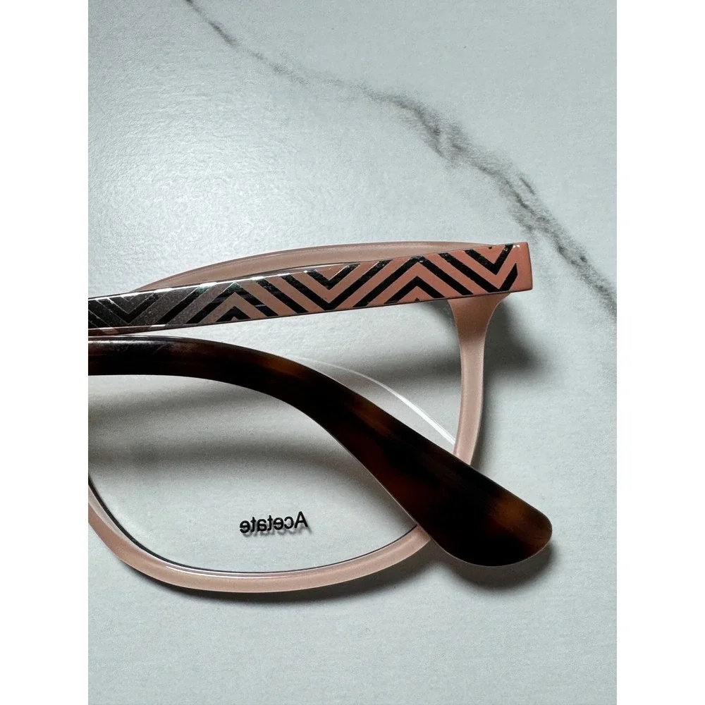 Liz Claiborne L647 HMV Tortoise Pink Acetate Eyeglass Frames 135mm